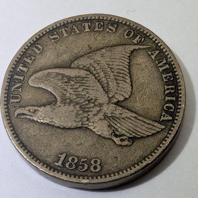 1858 Flying Eagle Penny