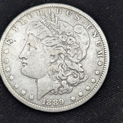 1889-O Morgan Silver Dollar