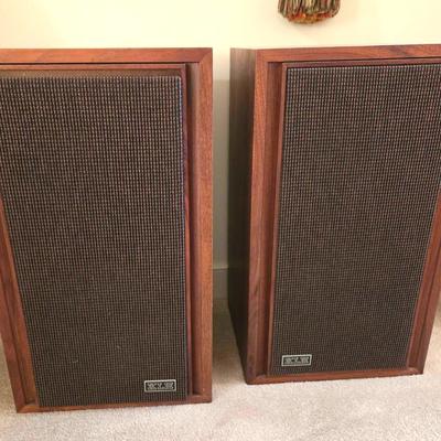 Vintage KLH Wooden Speakers