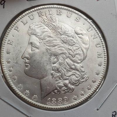 1889 Morgan Silver Dollar