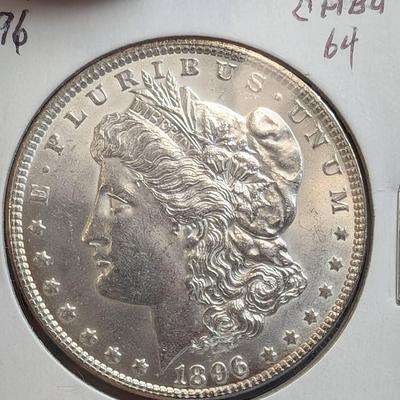 1896 Morgan Silver Dollar