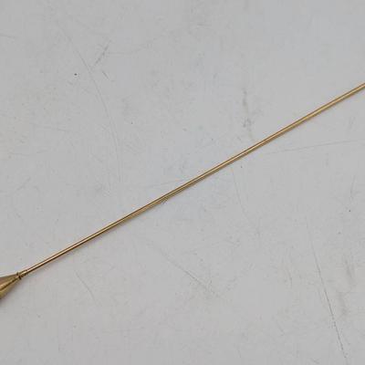Antique 10K Gold Hat Pin
