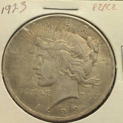 1923 Silver Peace Dollar