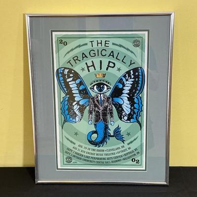 Tragically Hip Concert Poster