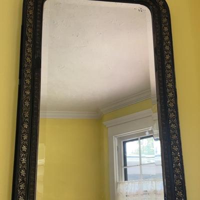 Antique Cherub Mirror 