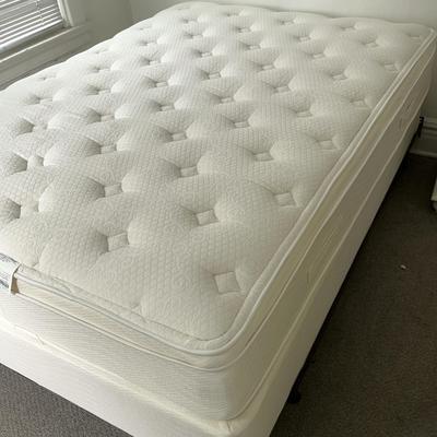 Full Size Clean Mattress, Boxspring And Frame