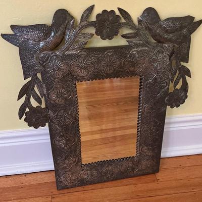 Metal Art Mirror