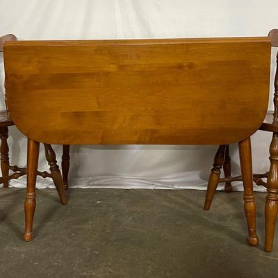 Vintage Drop Leaf Table and Chairs