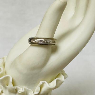 14K Gold Anniversary Ring