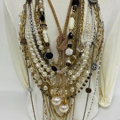 Vintage Fashion Gold-Tone Necklaces