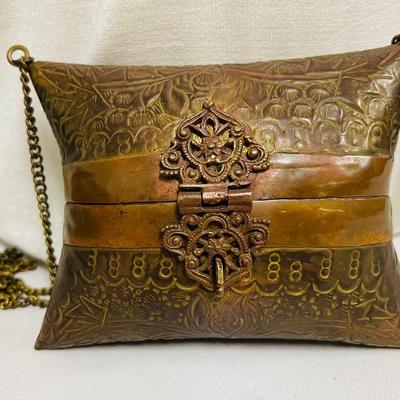 Vintage Metal Handbag from India