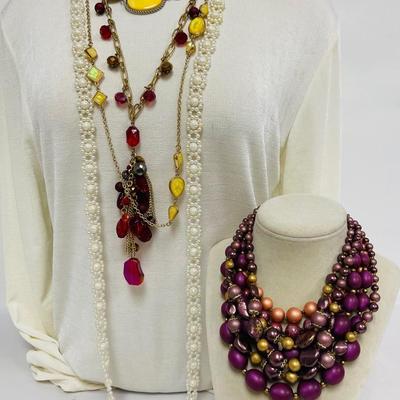 Vintage Fashion Necklaces from “Ruby Rd.” and More