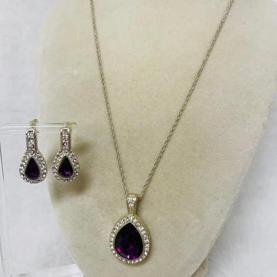 Vintage Jewelry Set Stamped RMN