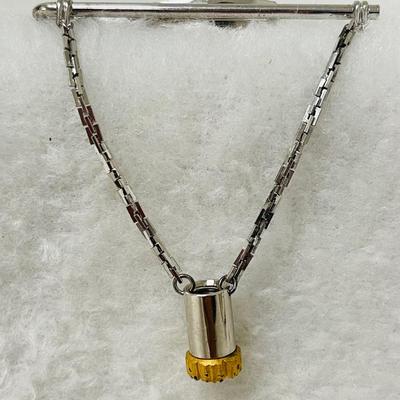 Men’s Sterling Silver Tie Clip