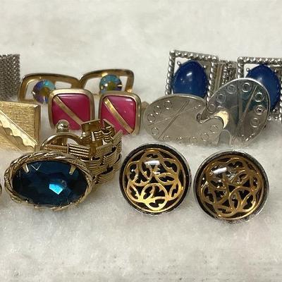 “Swank” “Hickock” and More Vintage Cuff Links