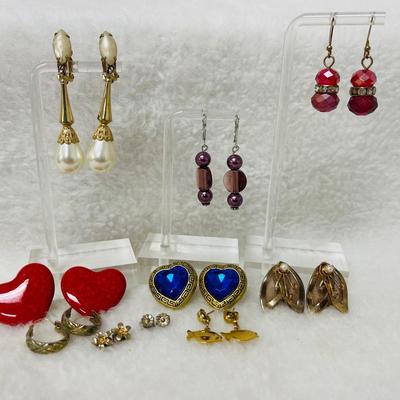 Vintage Earrings from “Lewis Segal” and More