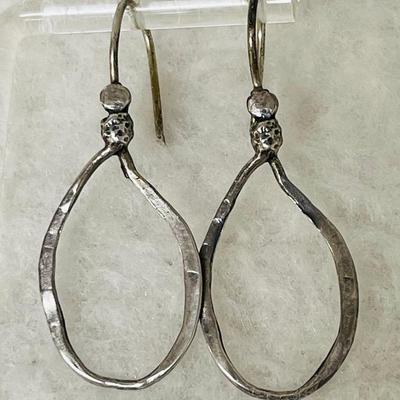 “Silpada” Lasso Sterling Silver Earrings