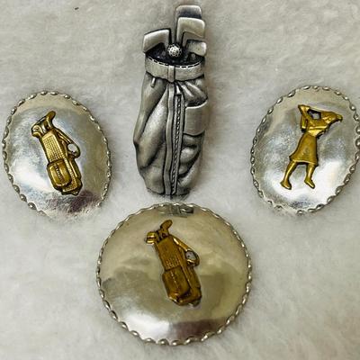 “Ms. Dee” Golf Brooch and More