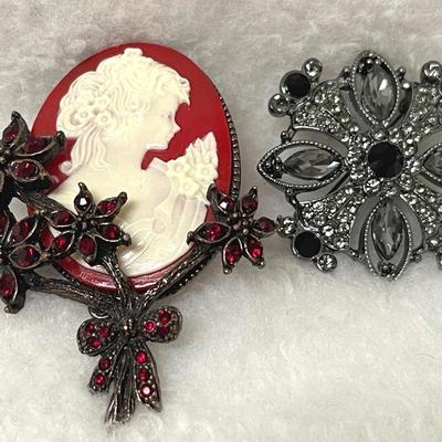 Vintage Cocktail Brooches