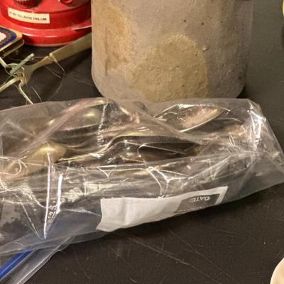 Sale Photo Thumbnail #104: Old silverware for chimes