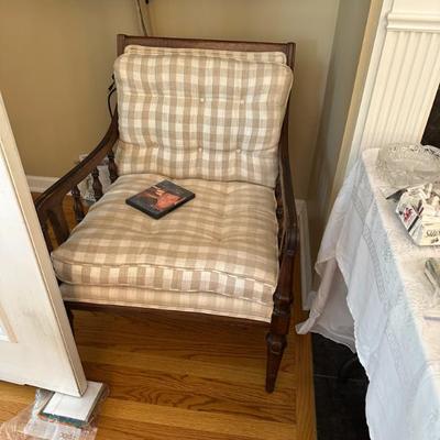 Sale Photo Thumbnail #155: Chair with cushions
