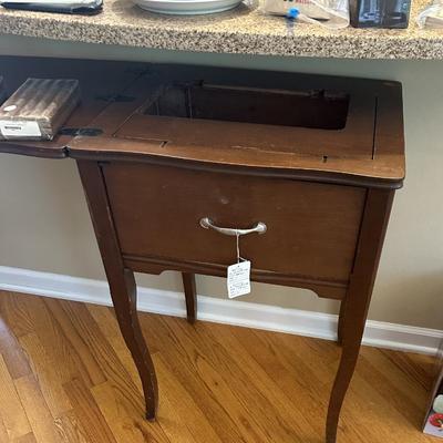 Sale Photo Thumbnail #156: Sewing machine cabinet