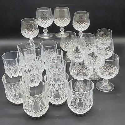 Cut Crystal Glassware 