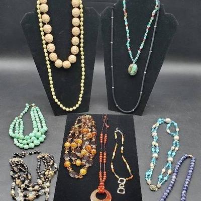 Beaded Necklace Lot