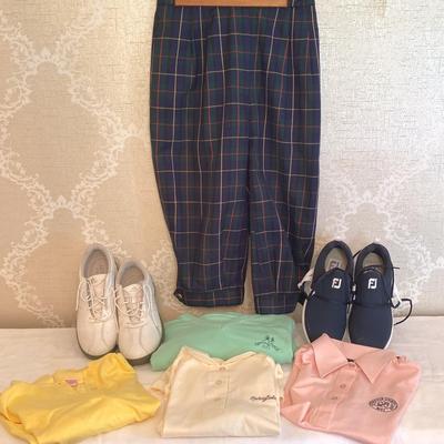 Women's Golf Knickers, Shoes And Shirts