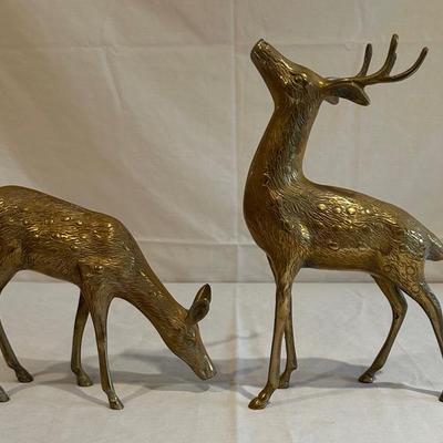 Brass Reindeer 