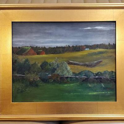 Beautifully Framed Oil Painting