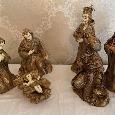 Kurt Adler Six Peice Nativity Scene