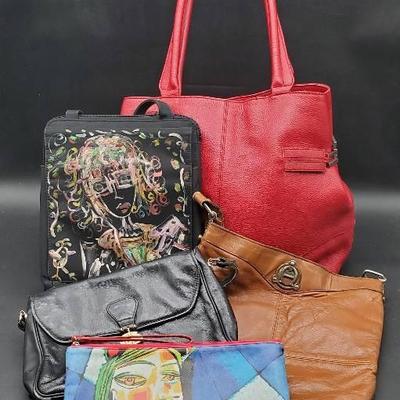 (5) Unique Fashion Handbags 