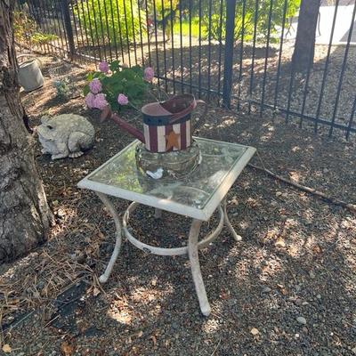 Hampton Bay patio side table