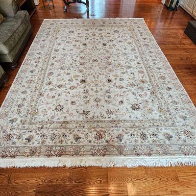 Cream Area Rug From International Rug Gallery – 11.6' x 8.6'