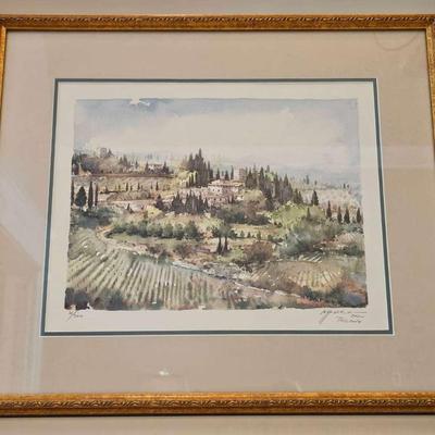Toscana by Khosrow Salehi – Signed & Numbered Print