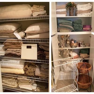Linen & Bath Collection with Storage Decor