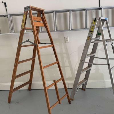 Three Ladders – Wood and Metal Featuring Werner
