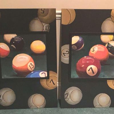 Pool Ball Art By Dupre’
