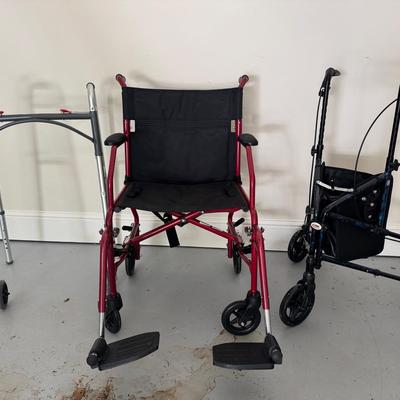 Carex Walker, Medline Wheelchair & Nova Rollator