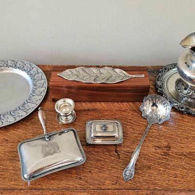 Sterling Silver, Reed & Barton, Arthur Court, and Decorative Serving Pieces