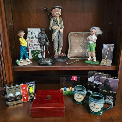 Golfing Galore Figurines, Decor & Collectibles