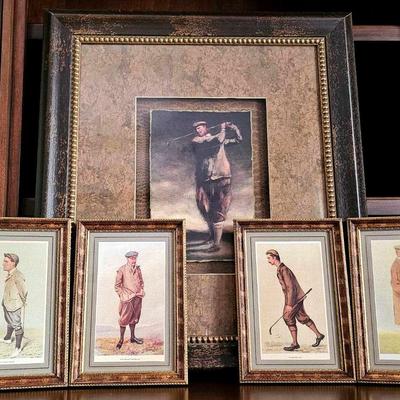Framed Golf Artwork – Vanity Fair Prints