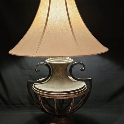 Uttermost Table Lamp with Elegant Curved Base