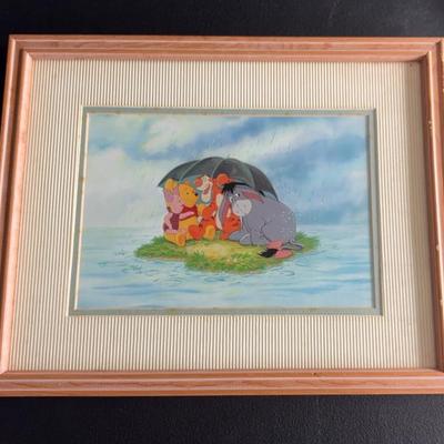 KFA047-Vintage Disney Winnie the Pooh 100 Acre Wood Picture Frame