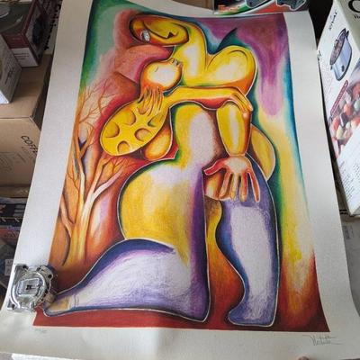 KFA070 - Two Lithograph By Alexandra Nechita