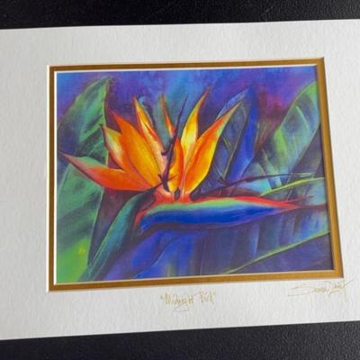 KFA051-Signed “Midnight Bird” print by Sheree Latif