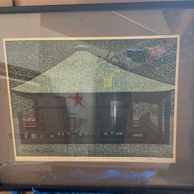 KFA101 - Kiyoshi Saito Signed Limited Edition Japanese Woodblock Print Okuno-Hosomichi