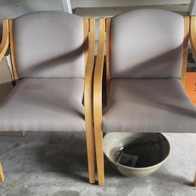 KFA147 - Pair Of Chairs and a Clay Pot 