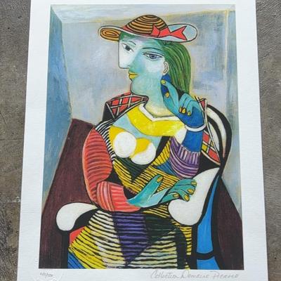 KFA060-Giclée print titled "Portrait of Marie-Therese Walter" by Pablo Picasso